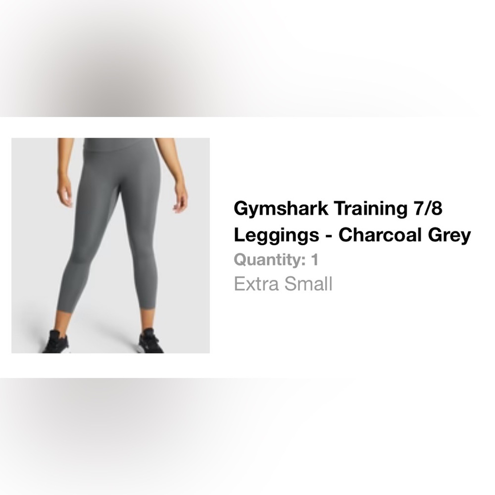 Gymshark Training 7/8 Leggings